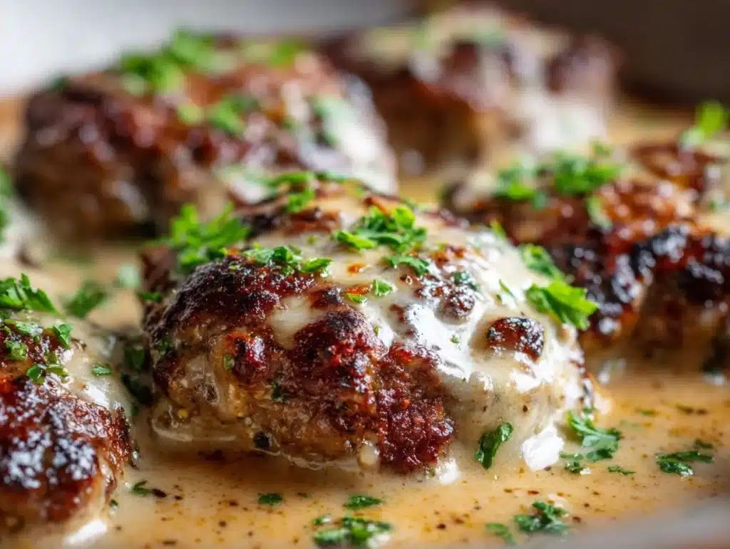 Amish Hamburger Steak Bake - featured image