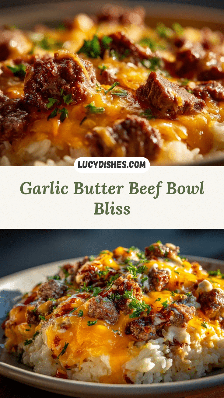 Beefy Garlic Butter Bowl recipe