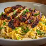 blackened Cajun chicken Alfredo - featured image