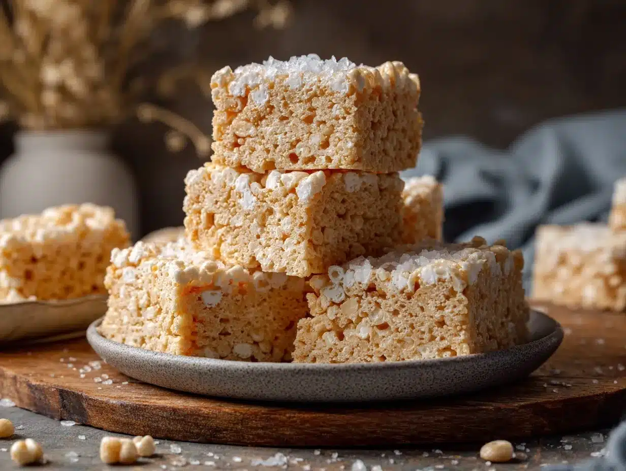 brown butter Rice Krispie Treats preparation steps