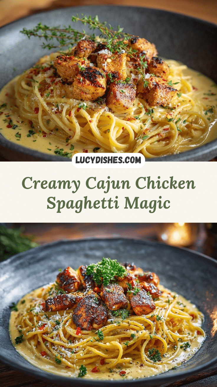 Cajun chicken spaghetti recipe