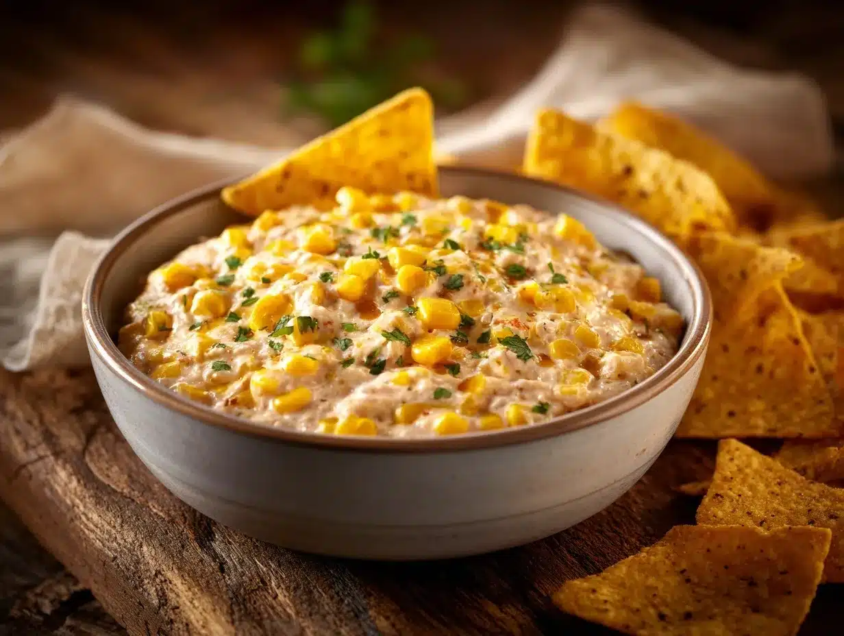 corn dip recipe preparation steps