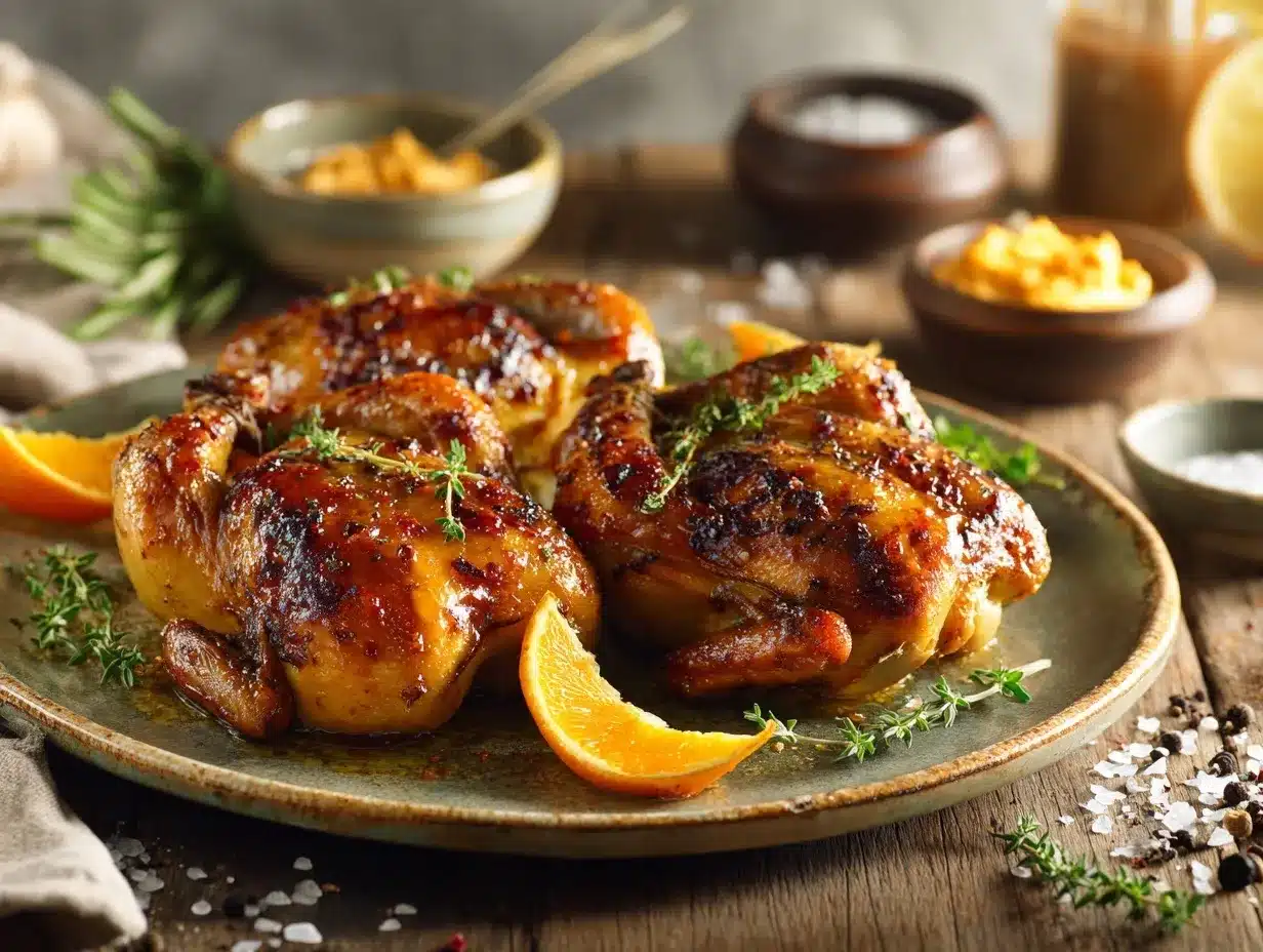 cornish game hens preparation steps