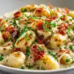 crack chicken gnocchi - featured image