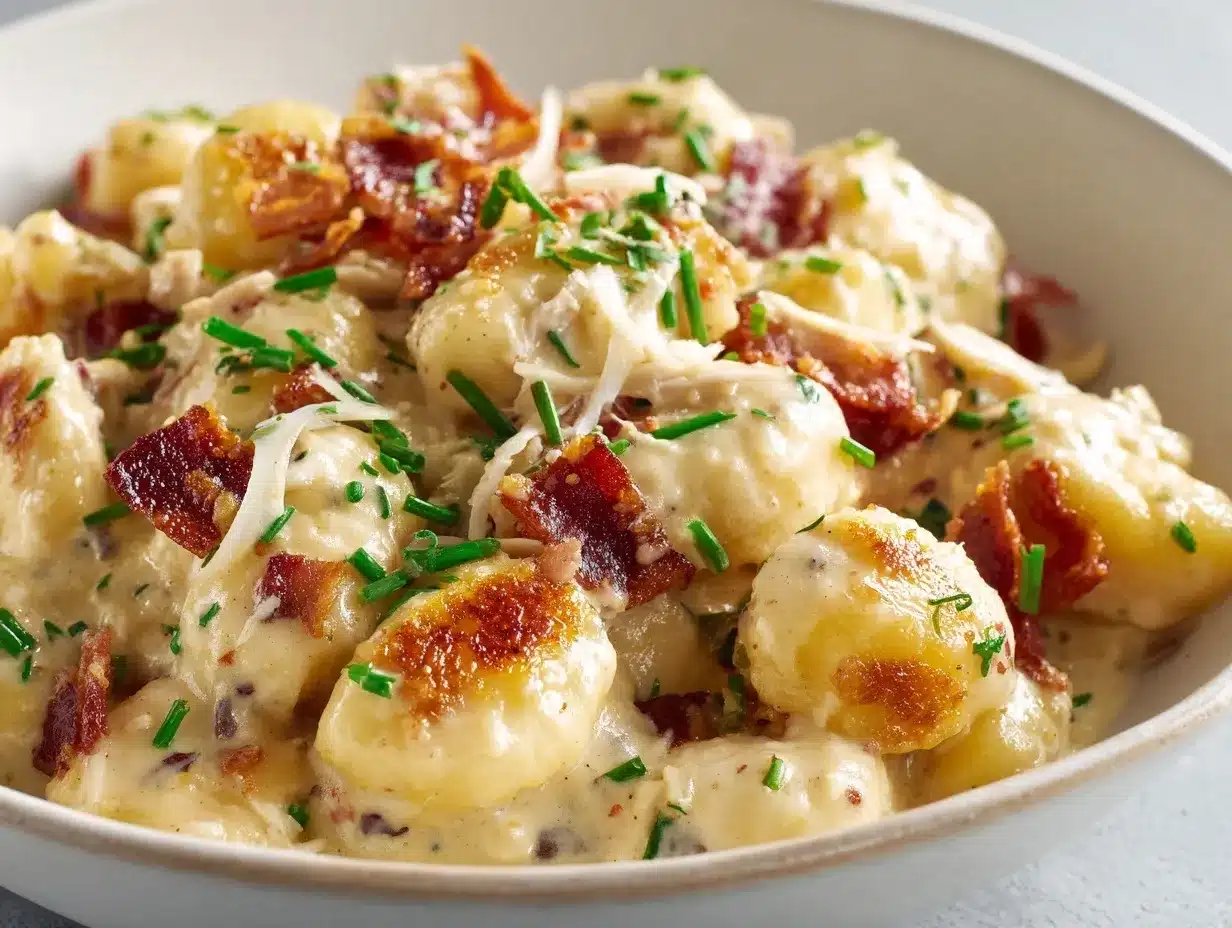 crack chicken gnocchi preparation steps