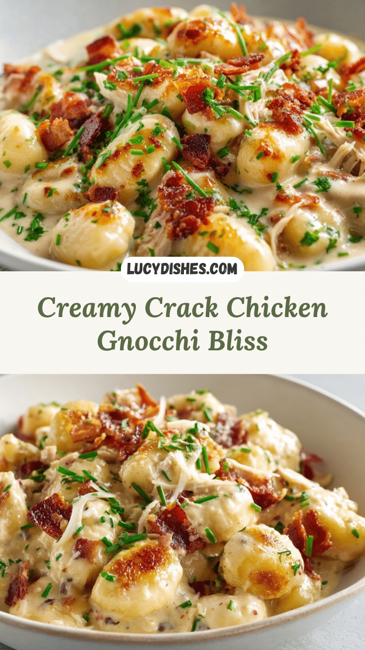 crack chicken gnocchi recipe
