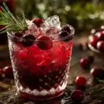 cranberry bourbon smash - featured image