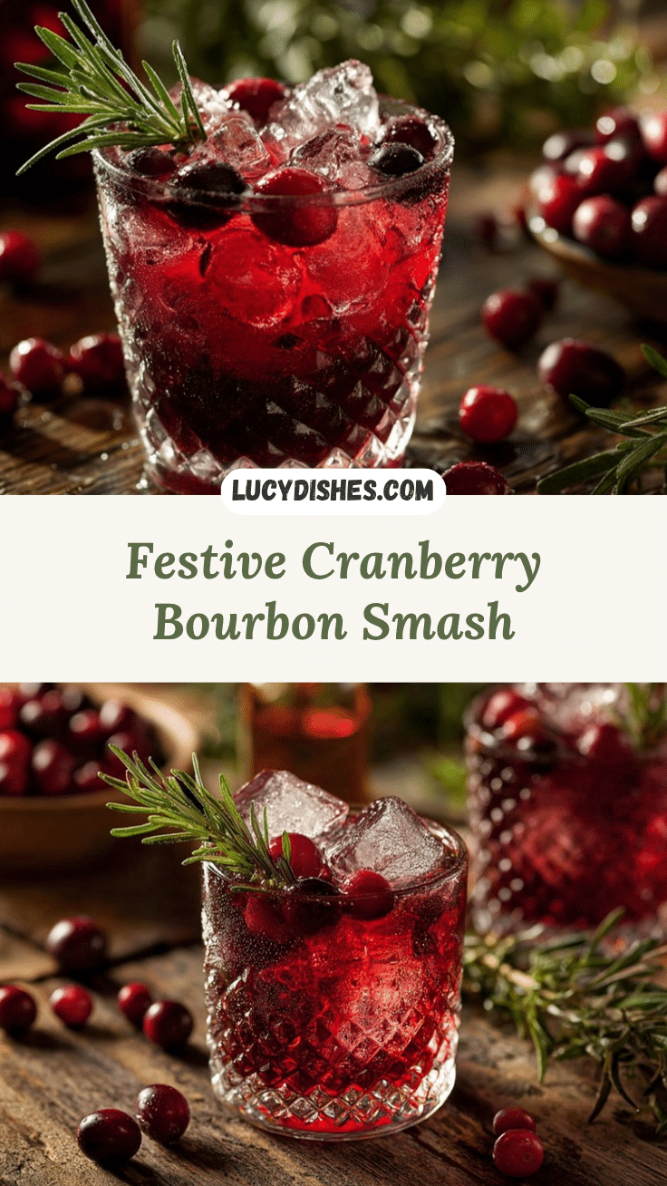 cranberry bourbon smash recipe