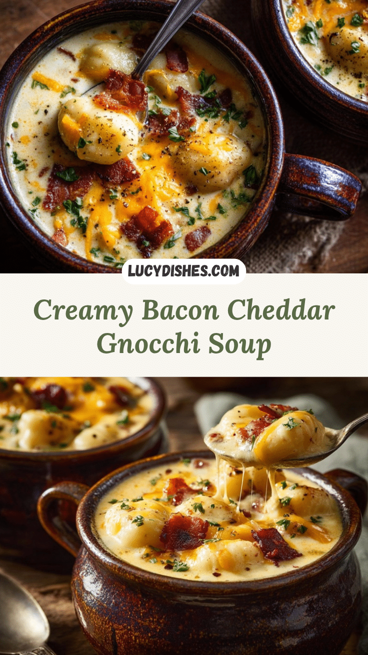 creamy bacon cheddar gnocchi soup recipe