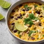 creamy chicken soup - featured image