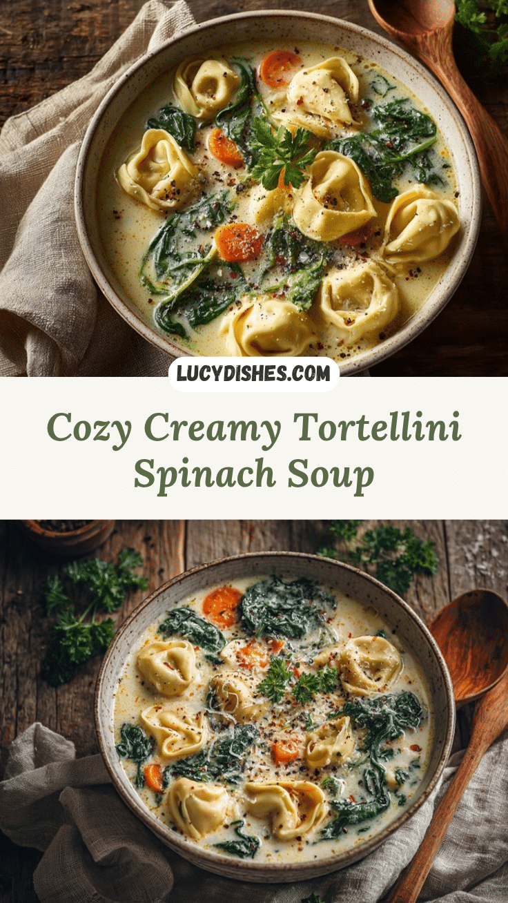 creamy tortellini soup recipe