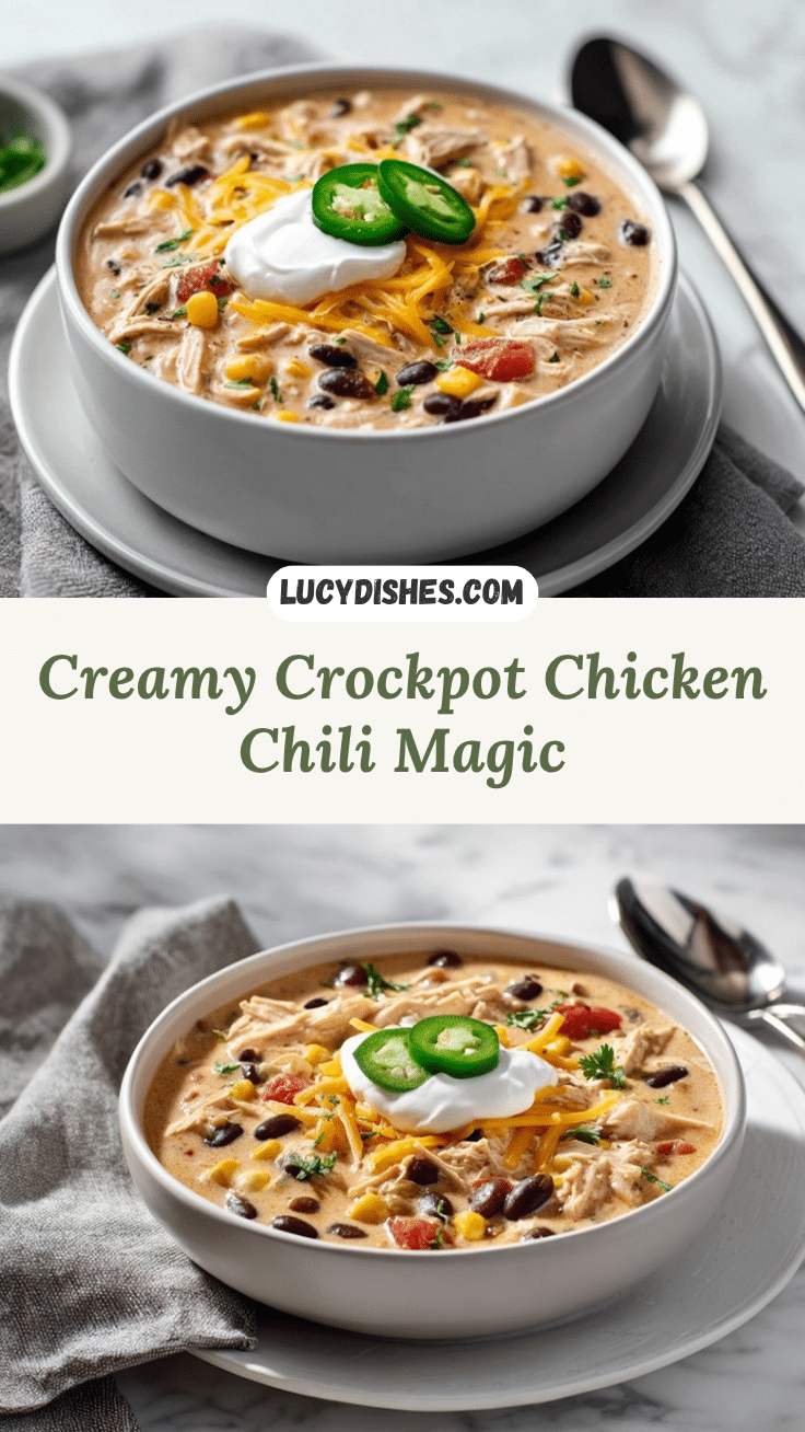 crockpot cream cheese chicken chili recipe
