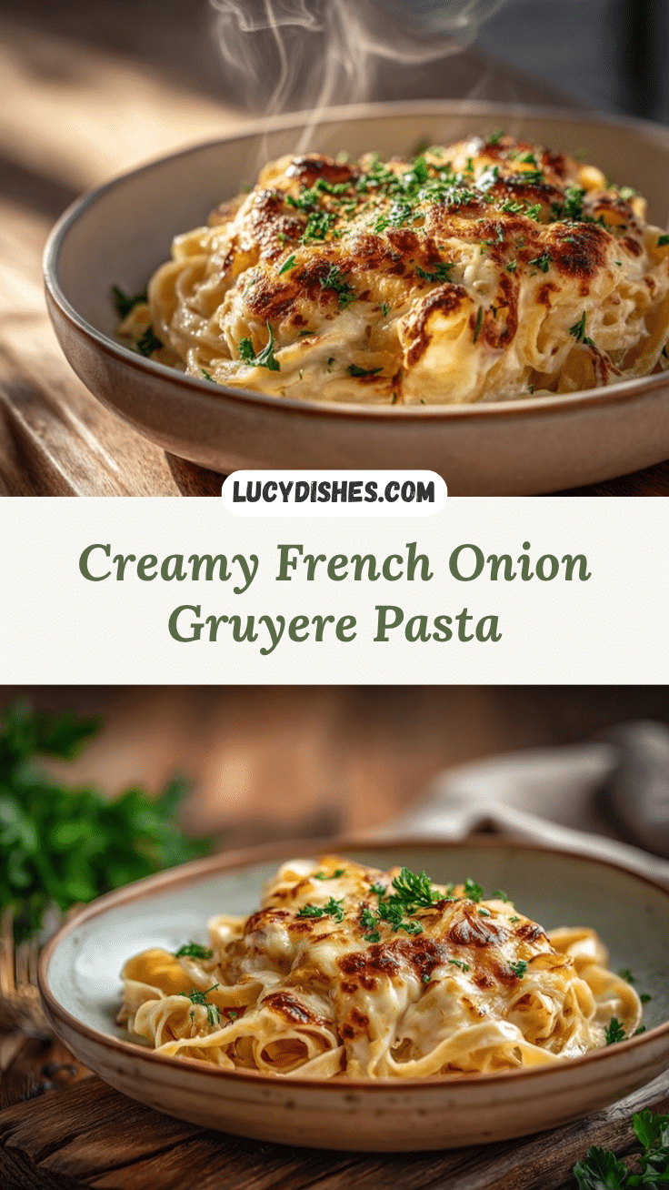French Onion Pasta recipe