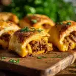 garlic butter beef rollups - featured image