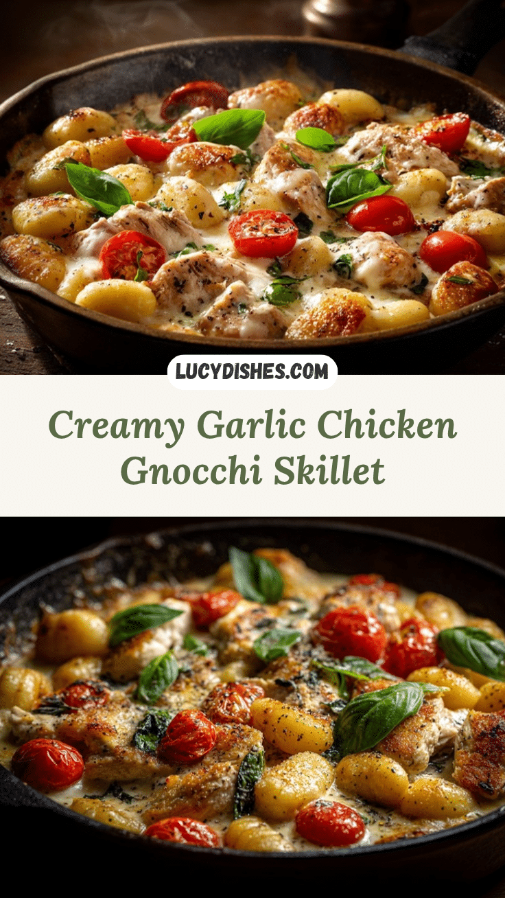 garlic chicken and gnocchi recipe