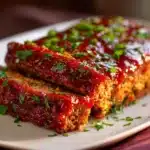 glazed meatloaf recipe - featured image
