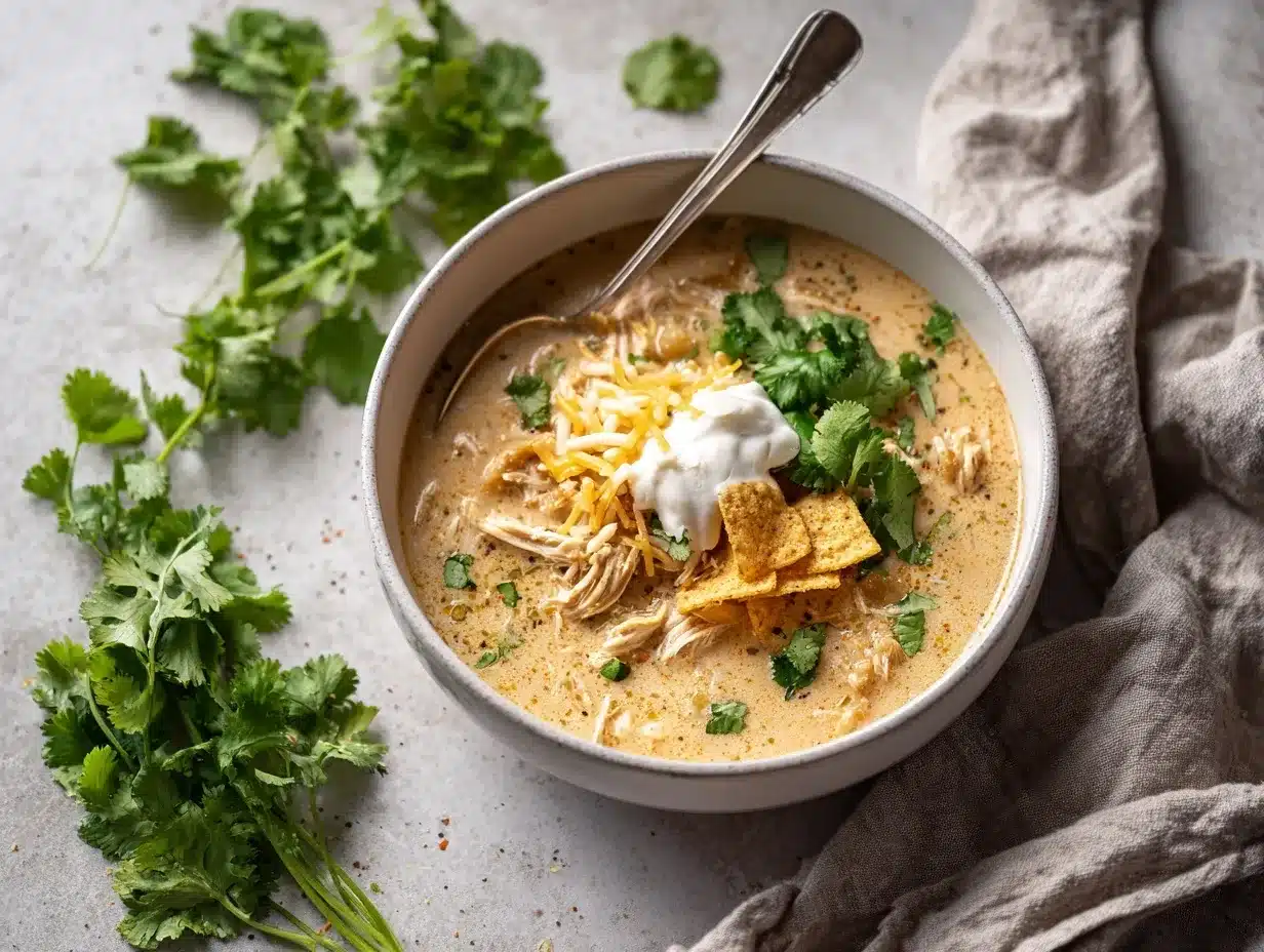 green chile chicken soup preparation steps