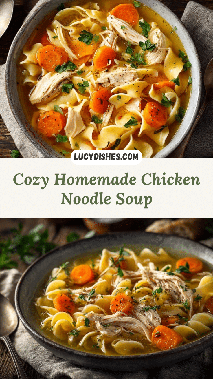 homemade chicken noodle soup recipe