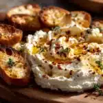 hot honey whipped ricotta - featured image