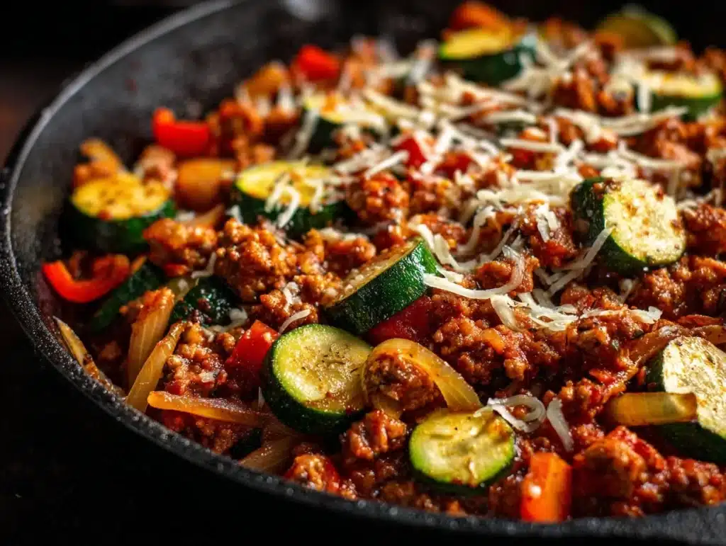 Italian Ground Turkey Skillet - featured image
