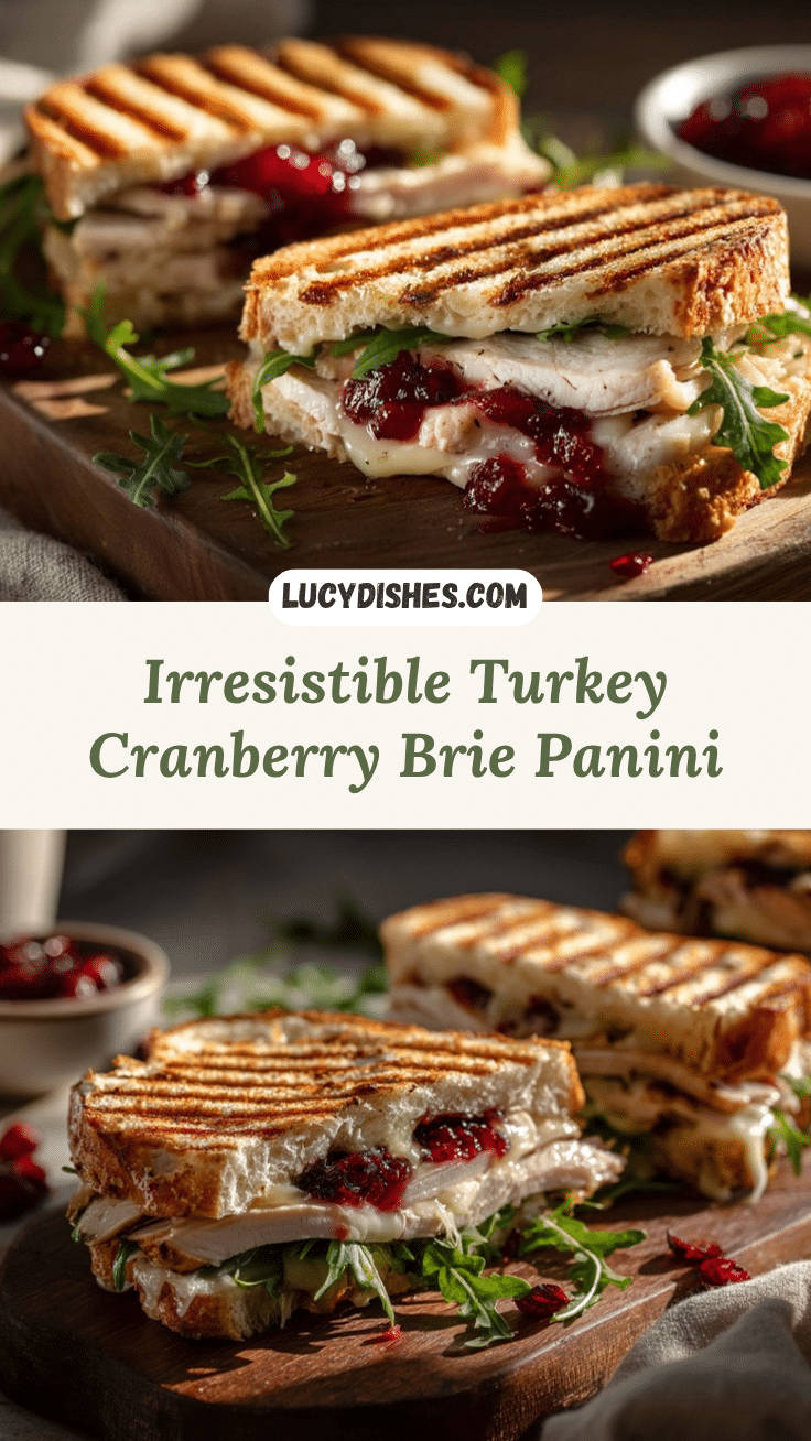 leftover turkey cranberry panini recipe