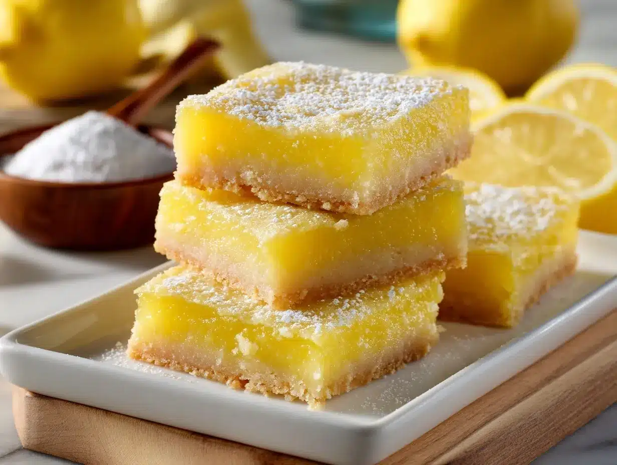 lemon bars preparation steps