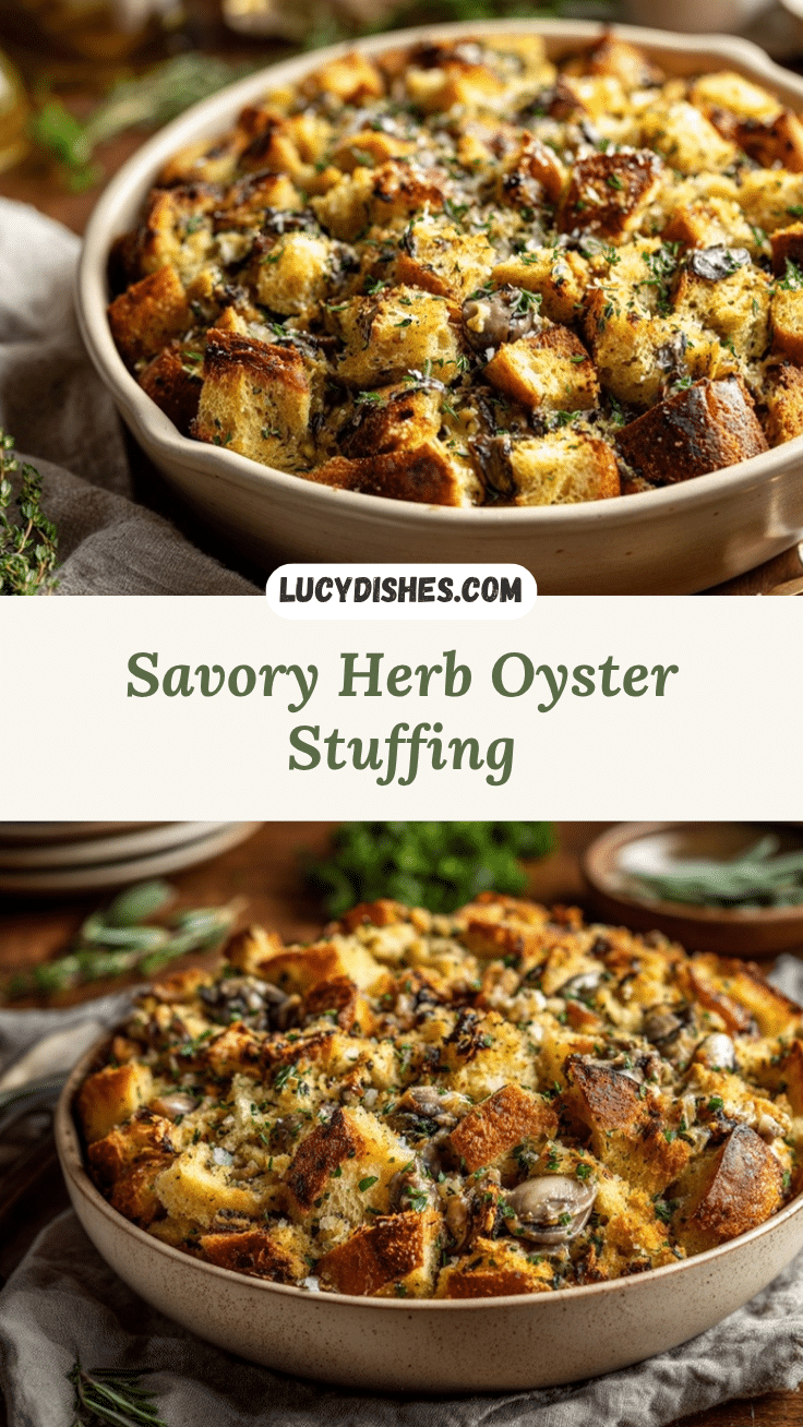 oyster stuffing recipe