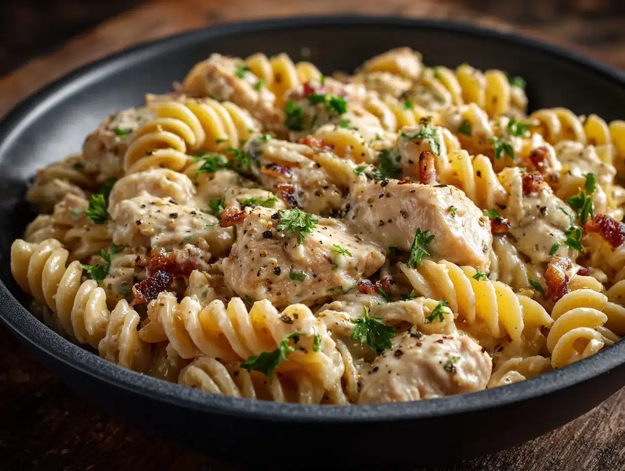 Parmesan Chicken Pasta preparation steps