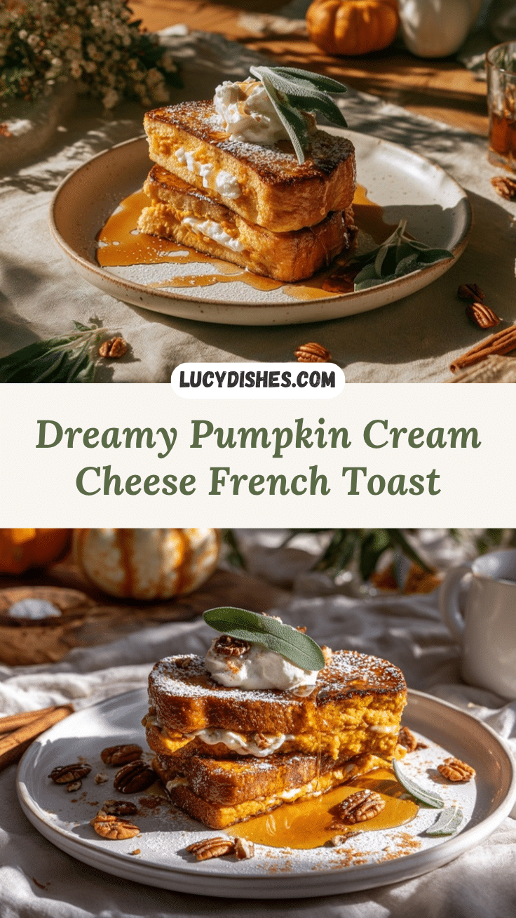 pumpkin cream cheese French toast recipe