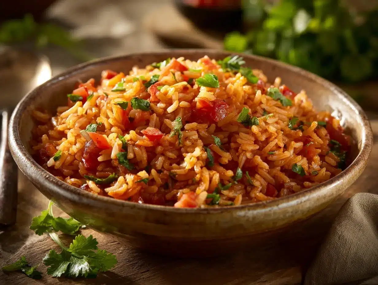 Rotel Mexican Rice preparation steps
