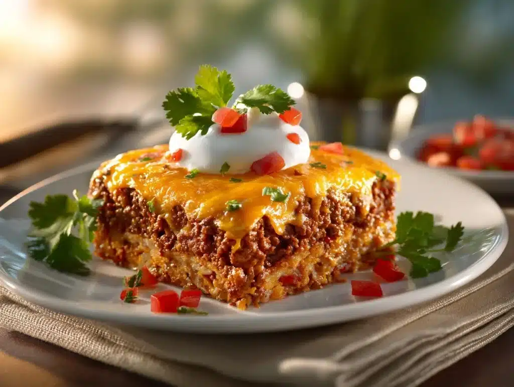 taco casserole - featured image