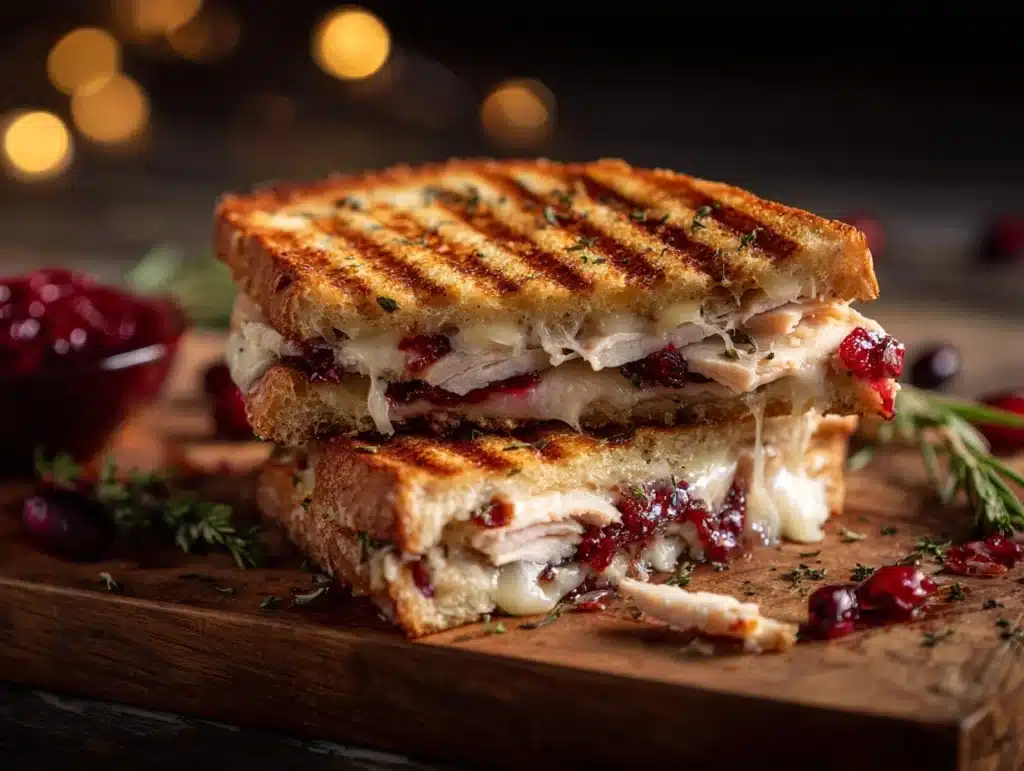 Turkey Cranberry Grilled Cheese - featured image