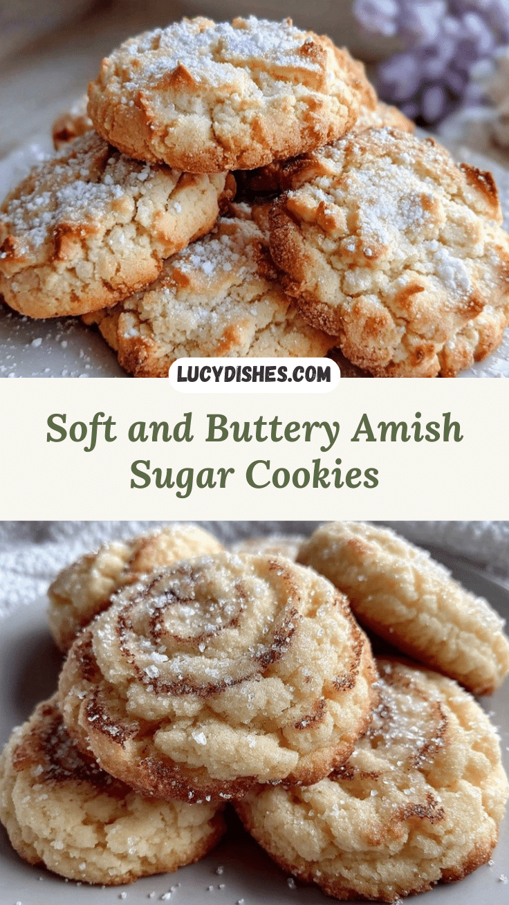 Amish sugar cookies recipe