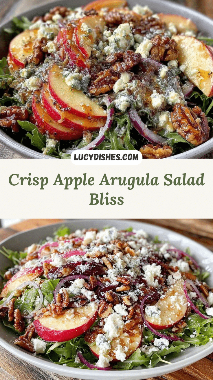 apple arugula salad recipe