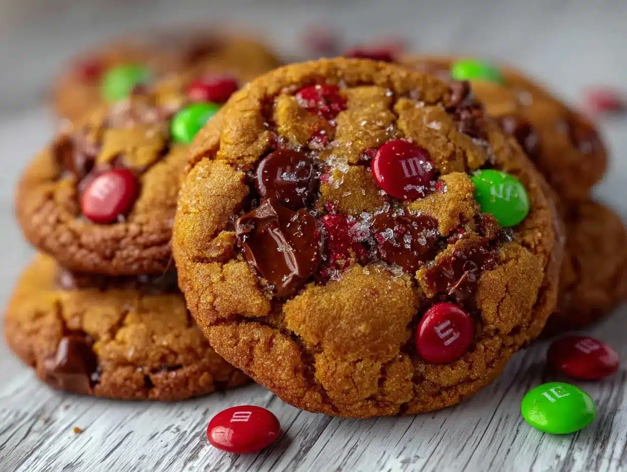 Biscoff M&M Cookie Butter Cookies preparation steps