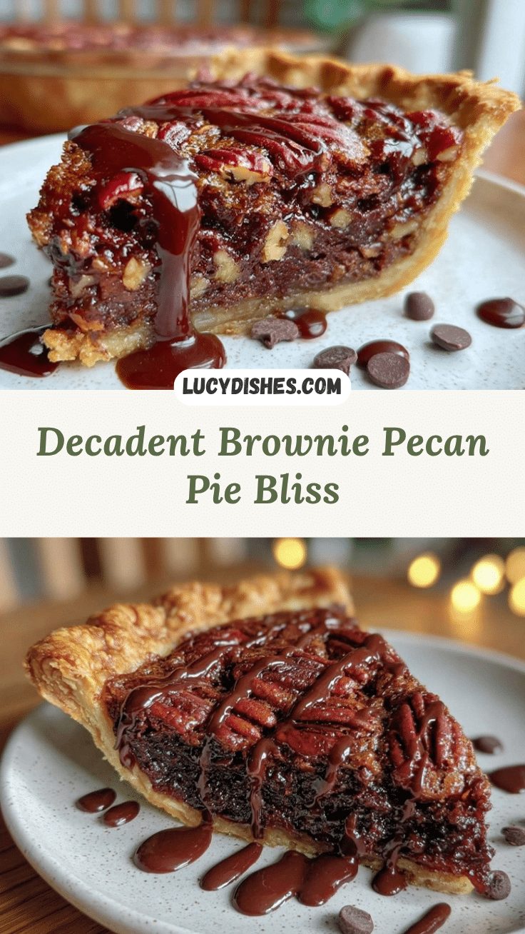 brownie pecan pie recipe