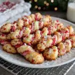 candy cane cookies - featured image