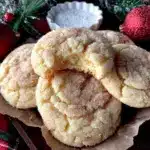 chewy Christmas sugar cookies - featured image