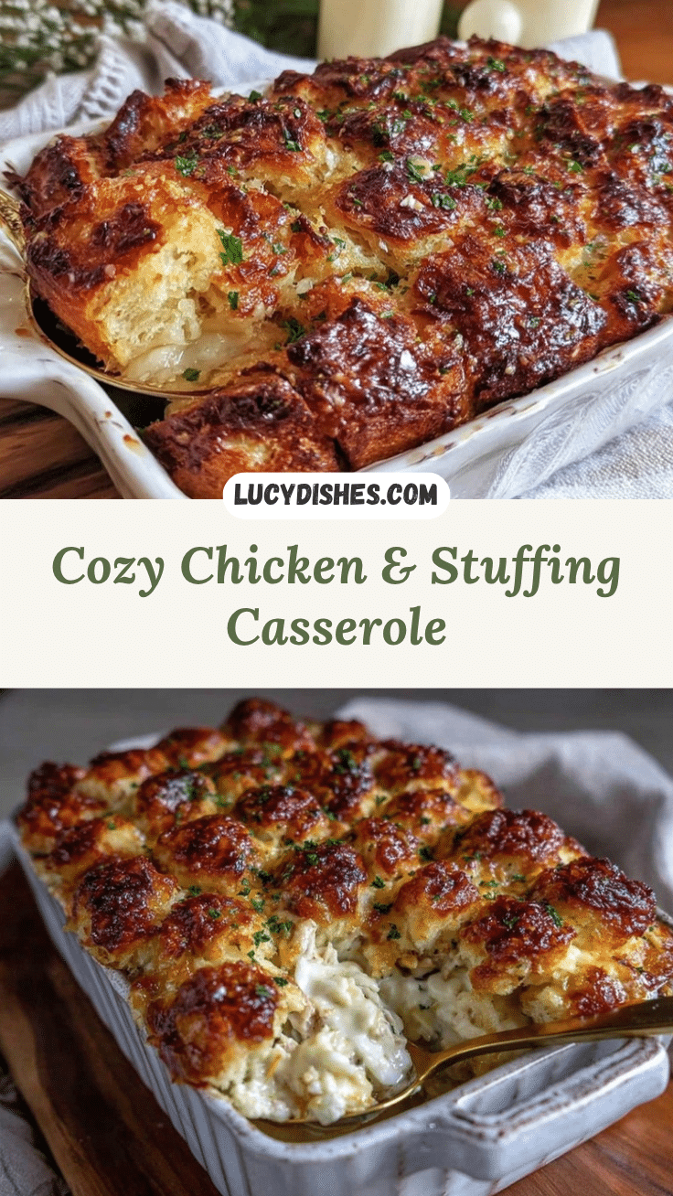 chicken and stuffing bake recipe