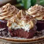 chocolate coffee cupcakes - featured image