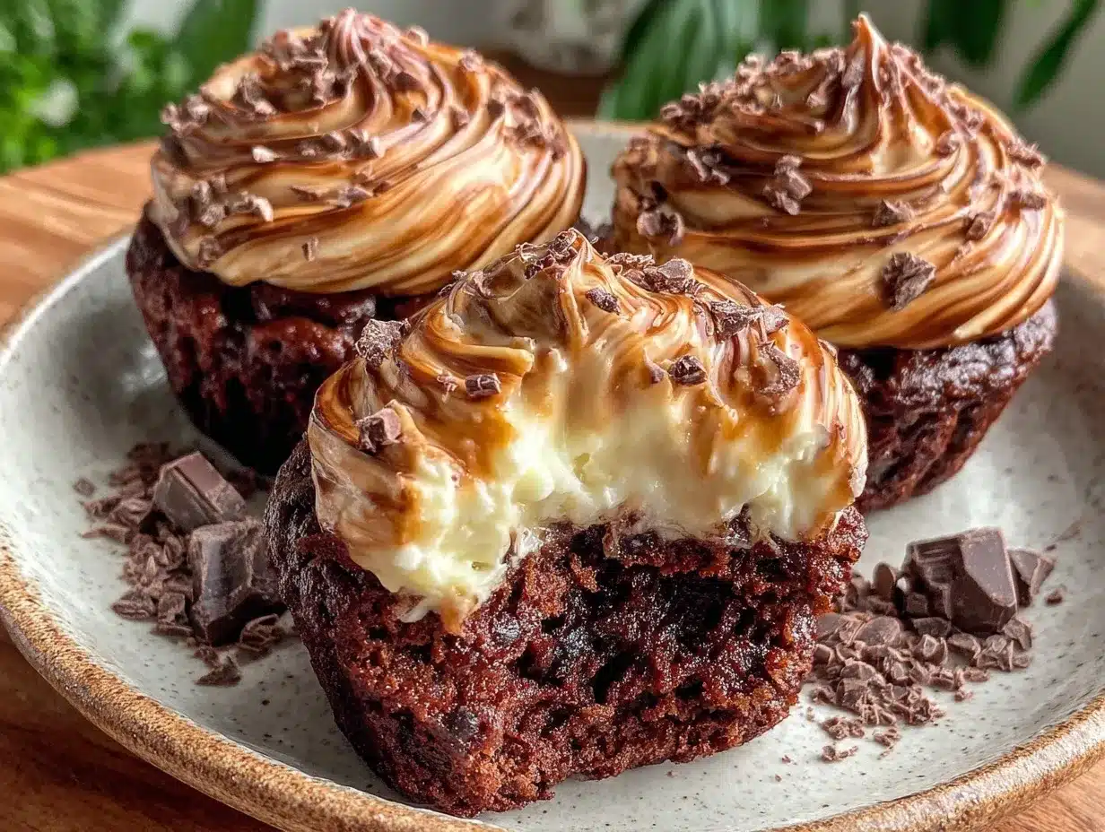 chocolate coffee cupcakes preparation steps