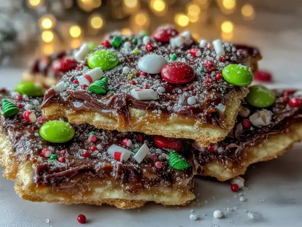 Christmas Crack Toffee - featured image