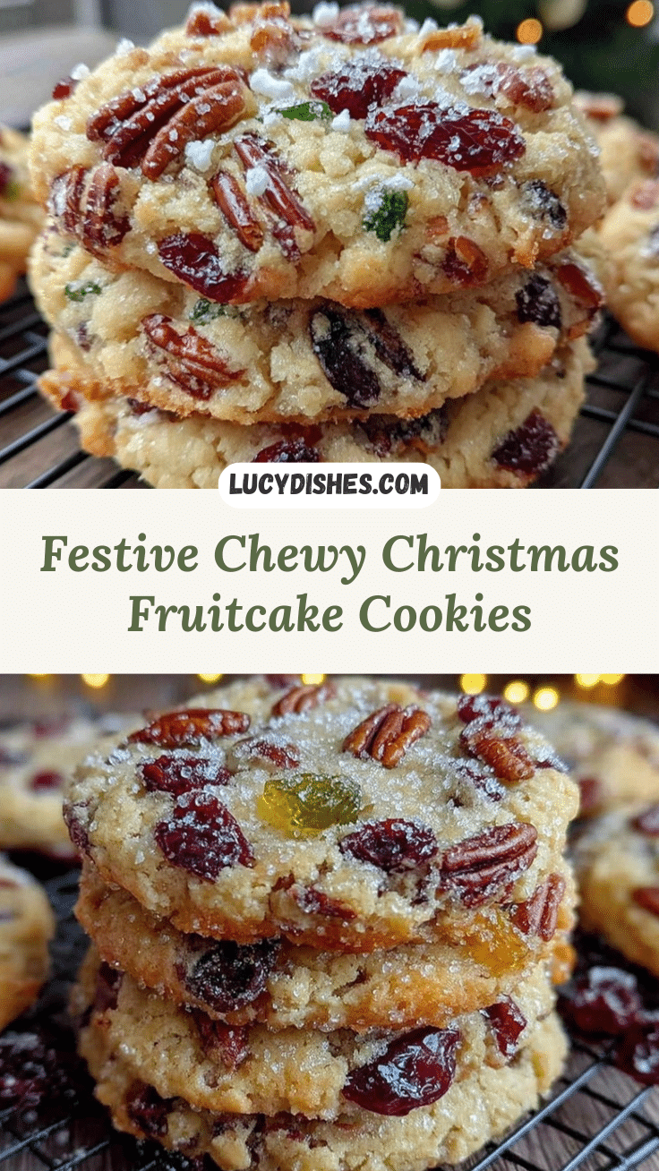 Christmas Fruitcake Cookies recipe