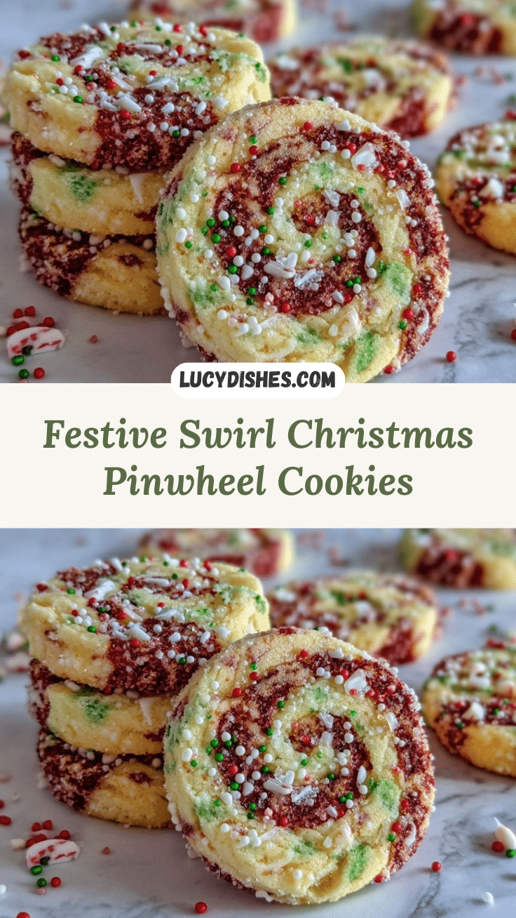 Christmas Pinwheel Cookies recipe