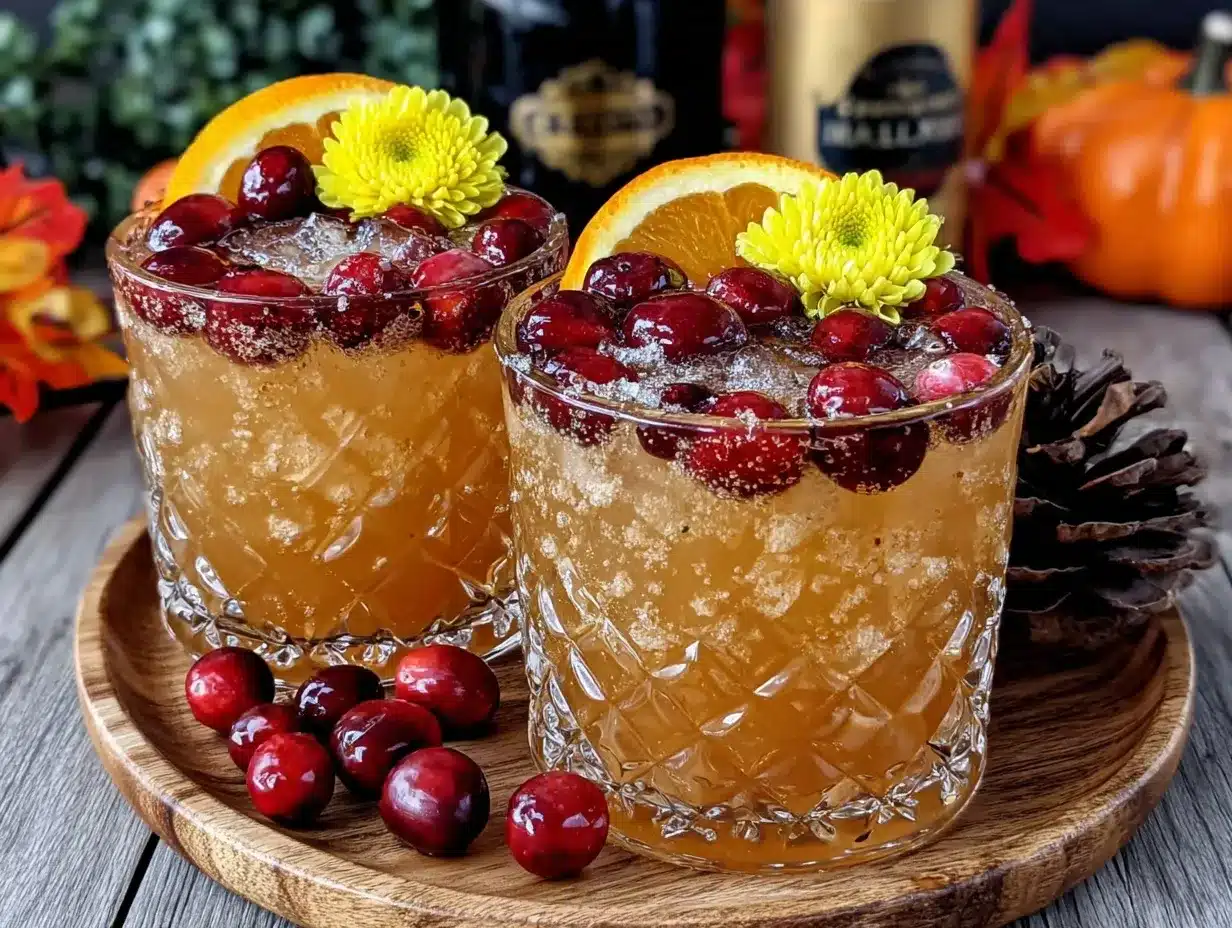 cranberry orange prosecco punch preparation steps