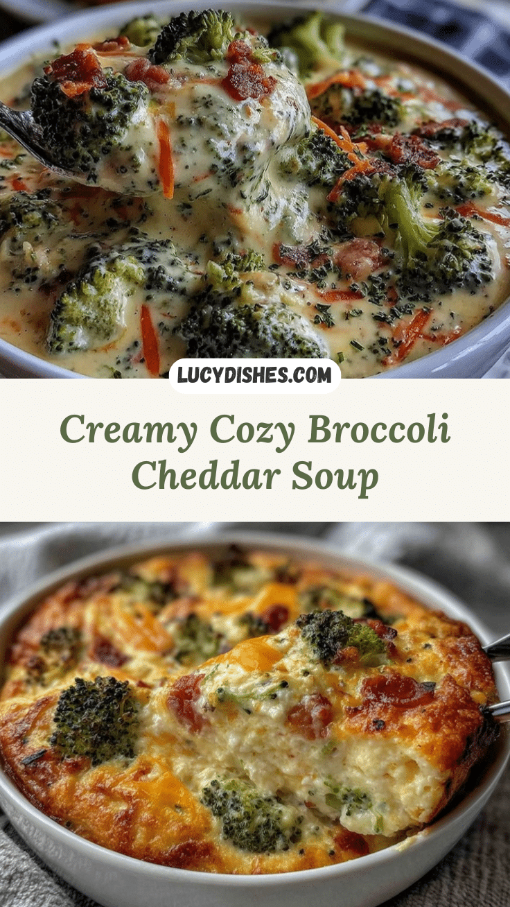 creamy broccoli cheddar soup recipe