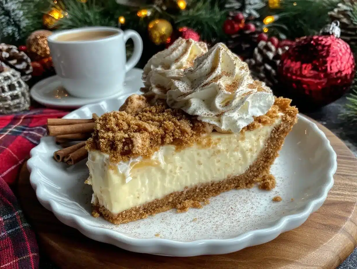 creamy cinnamon-vanilla custard pie preparation steps