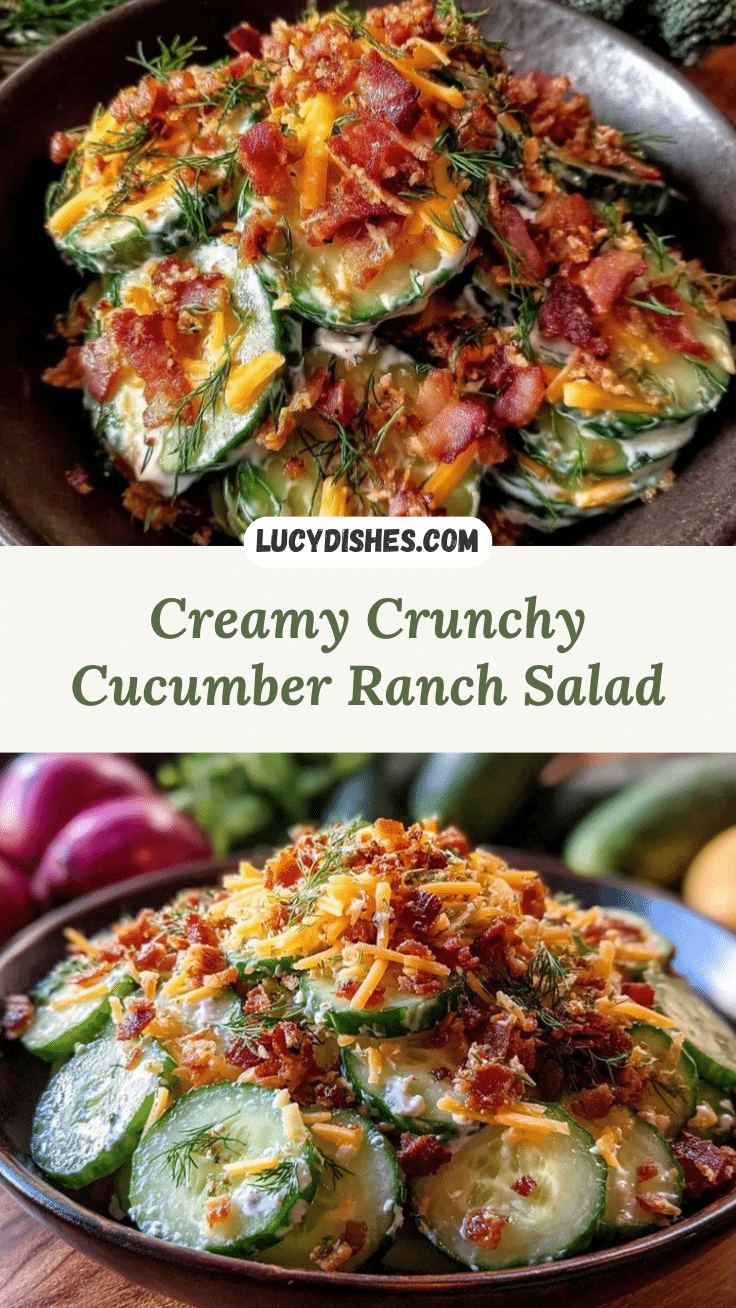 creamy cucumber ranch crack salad recipe