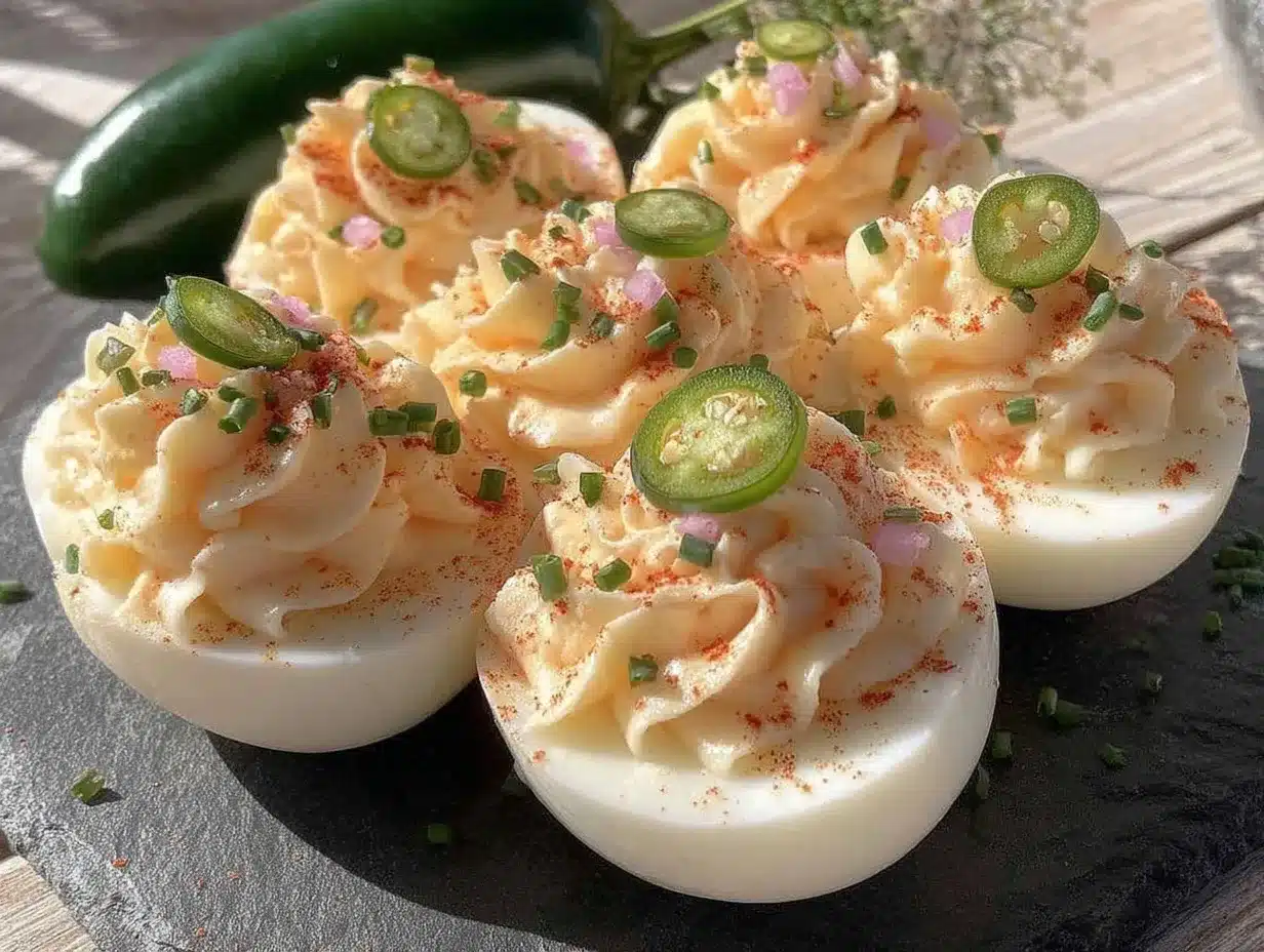 creamy deviled eggs preparation steps