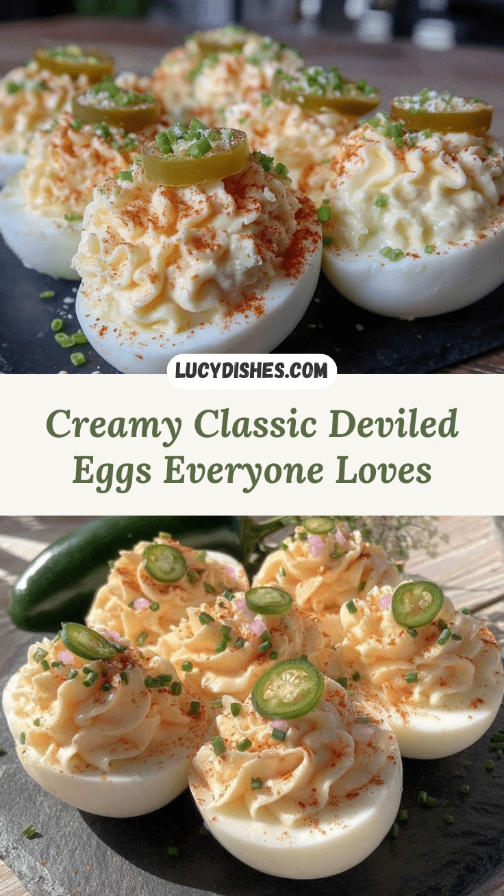 creamy deviled eggs recipe